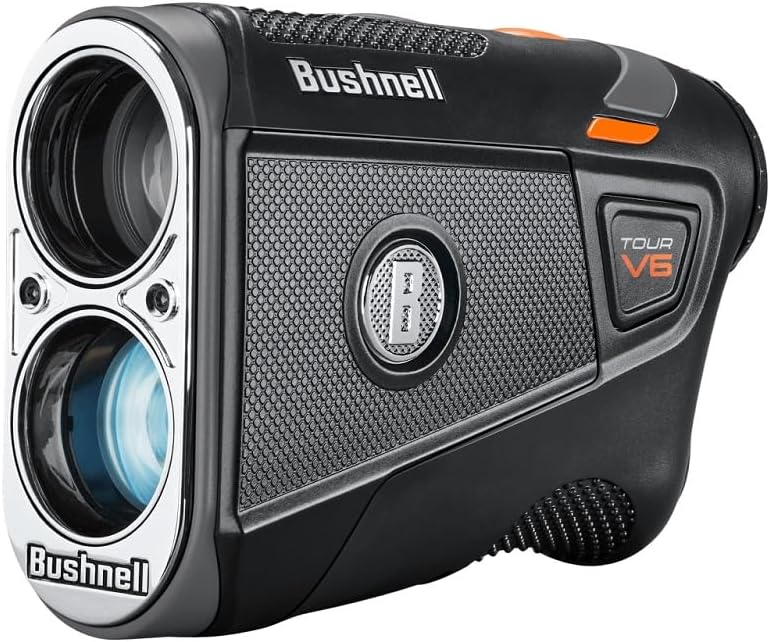 Premium Bushnell golf rangefinder with slope compensation